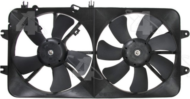 Four Seasons Dual Radiator and Condenser Fan Assembly P/N:75501 Fits: Mazda 626 02-01 - Image 1