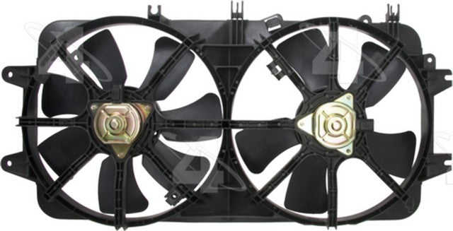 Four Seasons Dual Radiator and Condenser Fan Assembly P/N:75501 Fits: Mazda 626 02-01 - Image 3