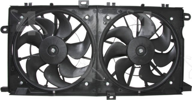 Four Seasons Dual Radiator and Condenser Fan Assembly P/N:75531 Fits: Buick Park Avenue 05-97 - Image 1