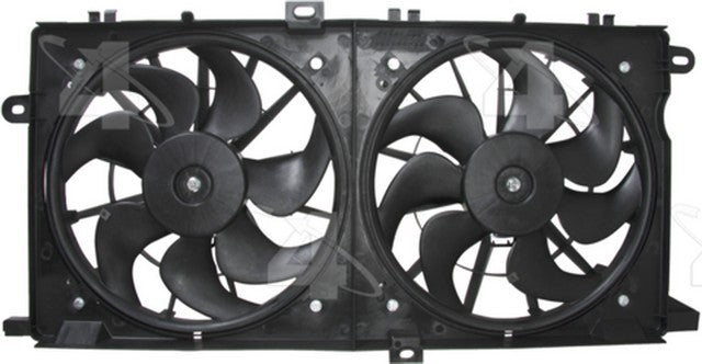 Four Seasons Dual Radiator and Condenser Fan Assembly P/N:75531 Fits: Buick Park Avenue 05-97 - Image 2