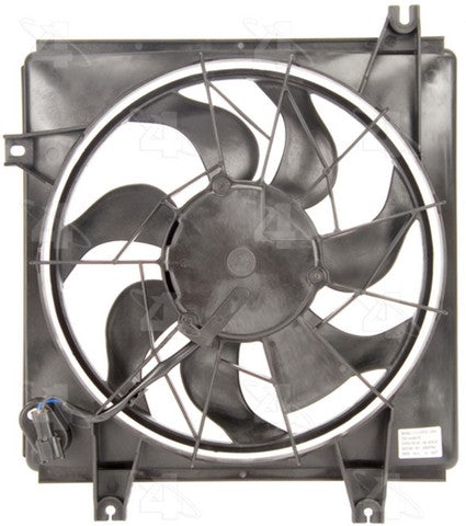 Four Seasons A/C Condenser Fan Assembly P/N:75532 Fits: Kia Sephia 01-98, Kia Spectra 04-00 - Image 1