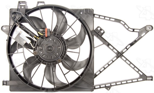 Four Seasons Engine Cooling Fan Assembly P/N:75535 Fits: Saturn L100 02-01, Saturn L200 03-01, Saturn L300 05-01, Saturn Ls 2000, Saturn Ls1 2000, Saturn Ls2 2000, Saturn Lw1 2000, Saturn Lw2 2000, Saturn Lw200 03-01, Saturn Lw300 03-01 - Image 1