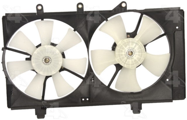 Four Seasons Dual Radiator and Condenser Fan Assembly P/N:75558 Fits: Dodge Neon 05-03 - Image 2