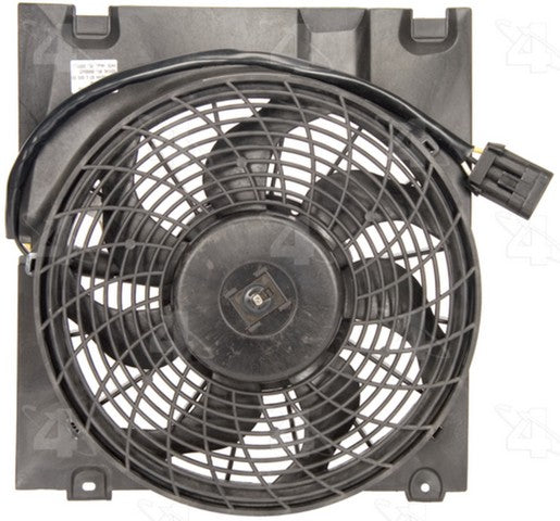 Four Seasons A/C Condenser Fan Assembly P/N:75561 Fits: Saturn L100 02-01, Saturn L200 03-01, Saturn L300 2004, Saturn Ls 2000, Saturn Ls1 2000, Saturn Lw1 2000, Saturn Lw200 03-01 - Image 1