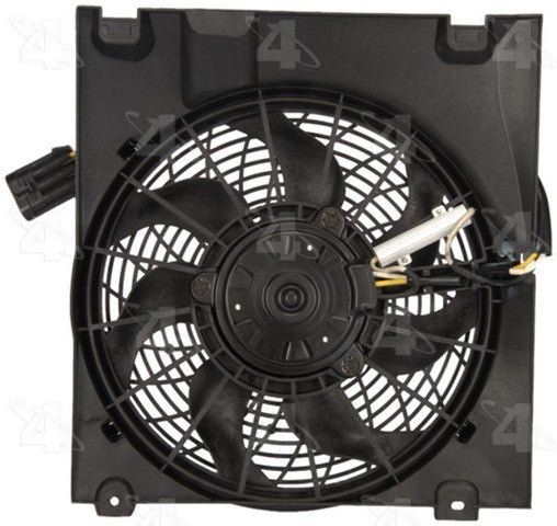 Four Seasons A/C Condenser Fan Assembly P/N:75561 Fits: Saturn L100 02-01, Saturn L200 03-01, Saturn L300 2004, Saturn Ls 2000, Saturn Ls1 2000, Saturn Lw1 2000, Saturn Lw200 03-01 - Image 2