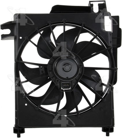 Four Seasons A/C Condenser Fan Assembly P/N:75565 Fits: Dodge Ram 1500 08-02, Dodge Ram 2500 08-02, Dodge Ram 3500 08-02, Dodge Ram 4000 08-05, Dodge Ram 4000 2002 - Image 1