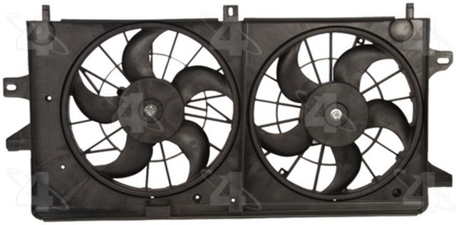 Four Seasons Dual Radiator and Condenser Fan Assembly P/N:75608 Fits: Buick Allure 2005, Buick Lacrosse 09-05, Chevrolet Impala 05-04, Chevrolet Monte Carlo 05-04, Pontiac Grand Prix 08-04 - Image 2