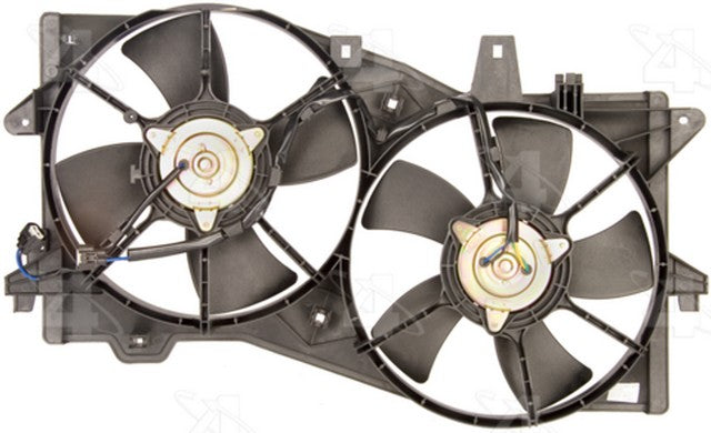 Four Seasons Dual Radiator and Condenser Fan Assembly P/N:75613 Fits: Mazda Mpv 06-02 - Image 1
