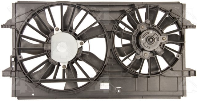 Four Seasons Dual Radiator and Condenser Fan Assembly P/N:75614 Fits: Chevrolet Malibu 12-04, Chevrolet Vectra 05-04, Pontiac G6 10-05, Saturn Aura 09-07 - Image 1