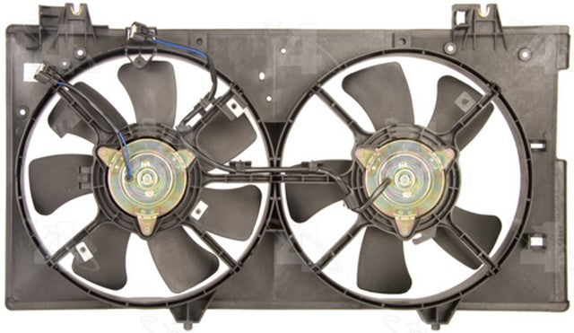 Four Seasons Dual Radiator and Condenser Fan Assembly P/N:75616 Fits: Mazda 6 08-03 - Image 1