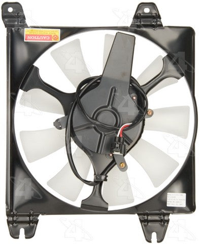 Four Seasons A/C Condenser Fan Assembly P/N:75617 Fits: Chrysler Sebring 05-03, Dodge Stratus 05-01, Mitsubishi Eclipse 05-01 - Image 1