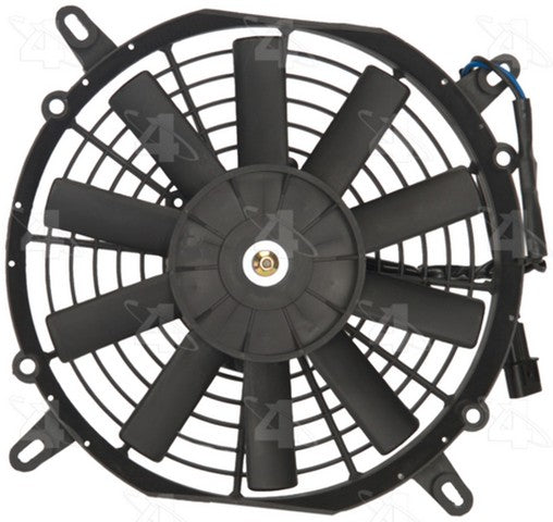 Four Seasons A/C Condenser Fan Assembly P/N:75619 Fits: Volvo S40 04-00, Volvo V40 04-00 - Image 2