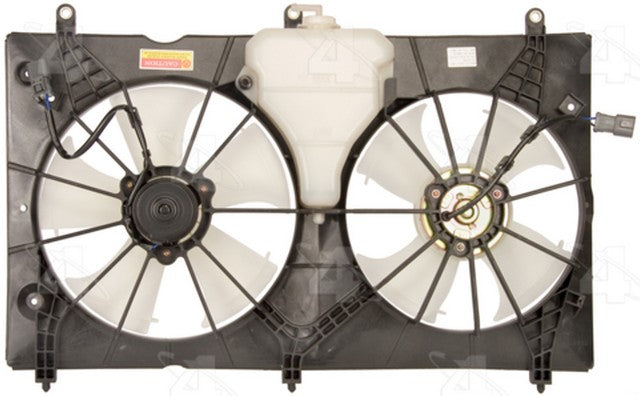 Four Seasons Dual Radiator and Condenser Fan Assembly P/N:75626 Fits: Honda Accord 07-03 - Image 1