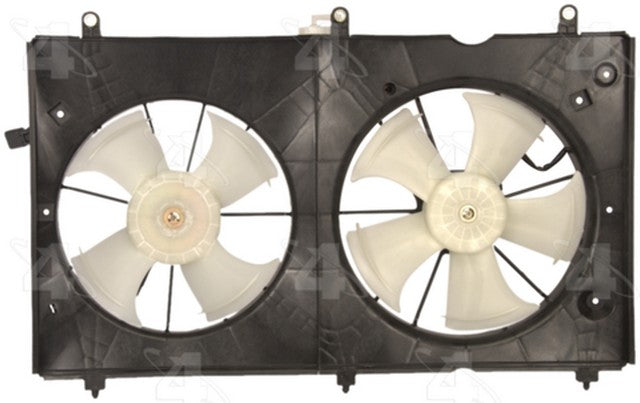 Four Seasons Dual Radiator and Condenser Fan Assembly P/N:75626 Fits: Honda Accord 07-03 - Image 2