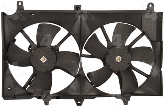 Four Seasons Dual Radiator and Condenser Fan Assembly P/N:75628 Fits: Infiniti G35 06-03, Nissan 350z 06-03 - Image 2