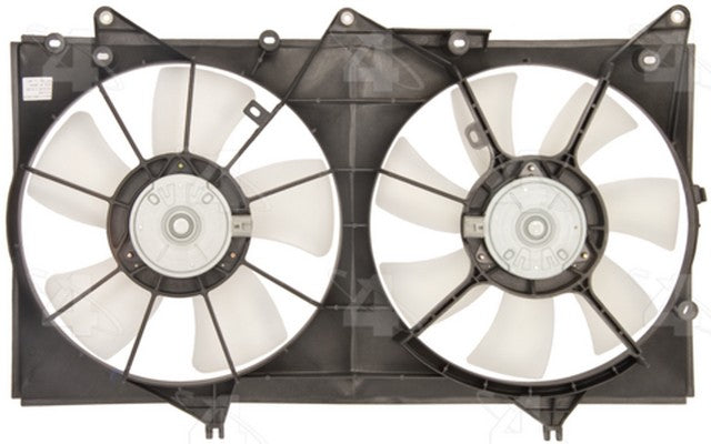 Four Seasons Dual Radiator and Condenser Fan Assembly P/N:75630 Fits: Lexus Es330 06-04 - Image 1