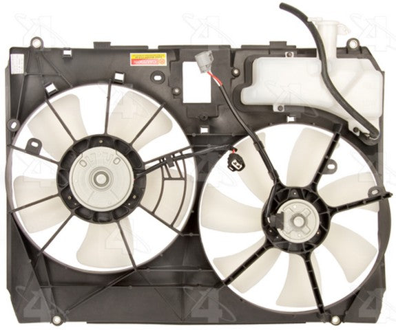 Four Seasons Dual Radiator and Condenser Fan Assembly P/N:75632 Fits: Lexus Es300h 18-13, Lexus Rx330 06-04 - Image 1