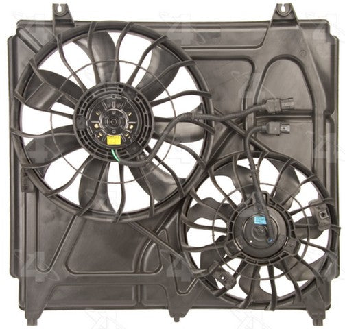 Four Seasons Dual Radiator and Condenser Fan Assembly P/N:75638 Fits: Kia Sorento 06-03 - Image 1