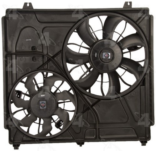 Four Seasons Dual Radiator and Condenser Fan Assembly P/N:75638 Fits: Kia Sorento 06-03 - Image 2