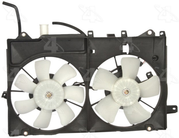 Four Seasons Dual Radiator and Condenser Fan Assembly P/N:75648 Fits: Toyota Prius 09-04 - Image 2