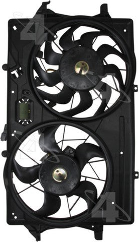 Four Seasons Dual Radiator and Condenser Fan Assembly P/N:75649 Fits: Ford Focus 04-03 - Image 2