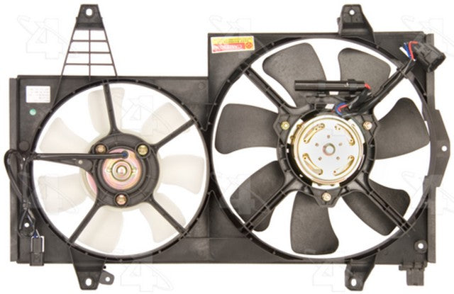 Four Seasons Dual Radiator and Condenser Fan Assembly P/N:75650 Fits: Volvo S40 04-00, Volvo V40 04-00 - Image 1