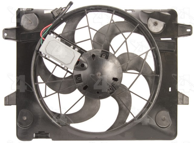 Four Seasons Engine Cooling Fan Assembly P/N:75651 Fits: Ford Crown Victoria 05-03, Ford Grand Marquis 04-03, Lincoln Town Car 05-03, Mercury Grand Marquis 05-03, Mercury Marauder 04-03 - Image 1