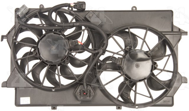 Four Seasons Dual Radiator and Condenser Fan Assembly P/N:75652 Fits: Ford Focus 07-03 - Image 1