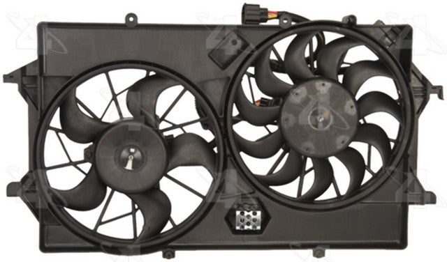Four Seasons Dual Radiator and Condenser Fan Assembly P/N:75652 Fits: Ford Focus 07-03 - Image 2