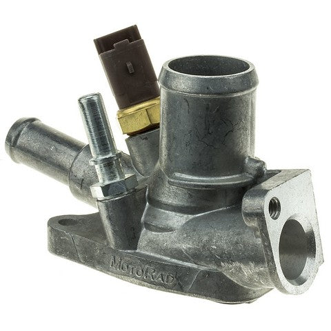 Motorad Engine Coolant Thermostat Housing Assembly P/N:757-176 Fits: Dodge Dart 16-13, Fiat 500 15-12, Fiat 500 19-17, Fiat 500l 20-14, Fiat 500x 18-16, Jeep Renegade 18-15 - Image 1