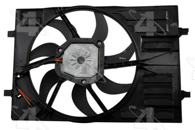 Four Seasons Engine Cooling Fan Assembly P/N:75909 Fits: Audi A3, Audi A3 Quattro, Audi A3 Sportback E-tron, Audi Tt Quattro, Audi Tt Rs Quattro, Audi Tts Quattro, Volkswagen E-golf, Volkswagen Golf Sportwagen - Image 2