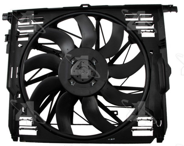 Four Seasons Engine Cooling Fan Assembly P/N:75913 Fits: BMW 535d, BMW 535d Xdrive, BMW 535i, BMW 535i Gt, BMW 535i Gt Xdrive, BMW 535i Xdrive, BMW 640i, BMW 640i Gran Coupe, BMW 640i Xdrive, BMW 640i Xdrive Gran Coupe - Image 1