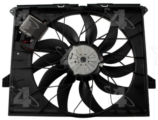 Four Seasons Engine Cooling Fan Assembly P/N:75924 Fits: Mercedes-benz Gl320, Mercedes-benz Gl350, Mercedes-benz Gl450, Mercedes-benz Gl500, Mercedes-benz Gl550, Mercedes-benz Ml320, Mercedes-benz Ml350, Mercedes-benz Ml500, Mercedes-benz Ml550 - Image 1