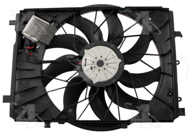 Four Seasons Engine Cooling Fan Assembly P/N:75927 Fits: Mercedes-benz C63 Amg, Mercedes-benz Cla180, Mercedes-benz Cla200, Mercedes-benz Cla250, Mercedes-benz Cla35 Amg, Mercedes-benz Cla45 Amg, Mercedes-benz Cls350, Mercedes-benz Cls500 - Image 1