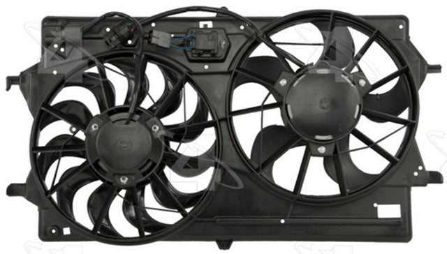 Four Seasons Dual Radiator and Condenser Fan Assembly P/N:75943 Fits: Ford Focus 04-03 - Image 1