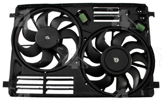 Four Seasons Dual Radiator and Condenser Fan Assembly P/N:75950 Fits: Ford Escape 19-17, Ford Focus 18-16, Lincoln Mkc 19-15 - Image 1