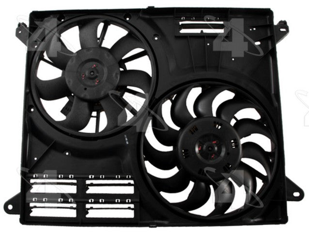 Four Seasons Dual Radiator and Condenser Fan Assembly P/N:75955 Fits: Ford Edge 23-15, Lincoln Nautilus 23-19 - Image 1