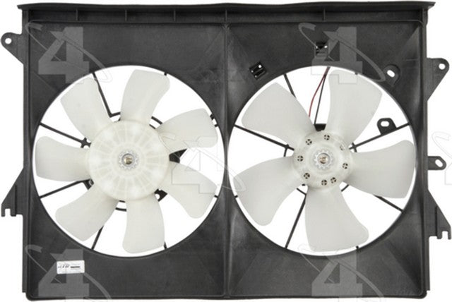 Four Seasons Dual Radiator and Condenser Fan Assembly P/N:76009 Fits: Scion Tc 10-05 - Image 2