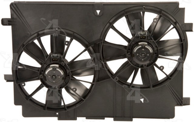 Four Seasons Dual Radiator and Condenser Fan Assembly P/N:76012 Fits: Chevrolet Camaro 02-98, Pontiac Firebird 02-98 - Image 1