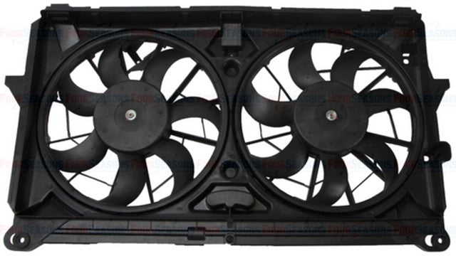 Four Seasons Dual Radiator and Condenser Fan Assembly P/N:76016 Fits: Cadillac Escalade, Cadillac Escalade Esv, Cadillac Escalade Ext, Chevrolet Avalanche, Chevrolet Cheyenne, Chevrolet Silverado 1500, Chevrolet Silverado 1500 Classic - Image 3