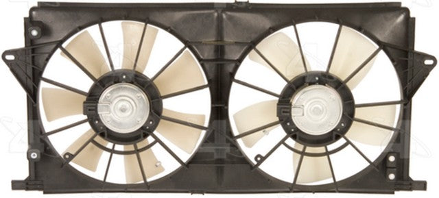 Four Seasons Dual Radiator and Condenser Fan Assembly P/N:76020 Fits: Buick Lucerne 10-06, Cadillac Dts 10-06 - Image 1