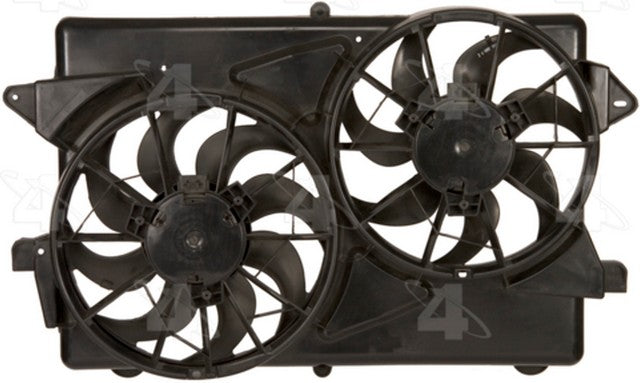 Four Seasons Dual Radiator and Condenser Fan Assembly P/N:76024 Fits: Saturn Vue 07-04 - Image 1