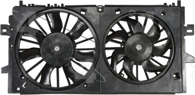 Four Seasons Dual Radiator and Condenser Fan Assembly P/N:76028 Fits: Buick Lacrosse 2008, Chevrolet Impala 10-06, Chevrolet Monte Carlo 07-06, Pontiac Grand Prix 08-05 - Image 2