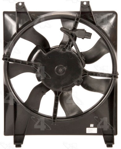 Four Seasons A/C Condenser Fan Assembly P/N:76031 Fits: Hyundai Santa Fe 09-07 - Image 1