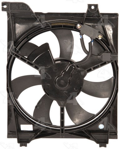 Four Seasons A/C Condenser Fan Assembly P/N:76042 Fits: Kia Rio 11-06, Kia Rio5 11-06 - Image 1