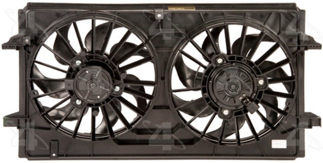 Four Seasons Dual Radiator and Condenser Fan Assembly P/N:76046 Fits: Chevrolet Malibu 09-06, Pontiac G6 10-06, Saturn Aura 09-07 - Image 1