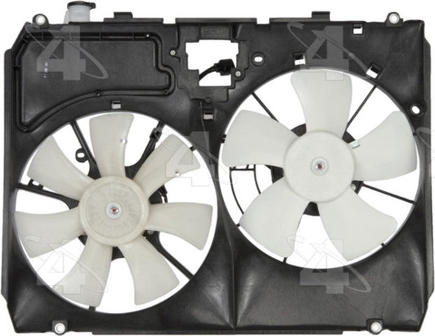 Four Seasons Dual Radiator and Condenser Fan Assembly P/N:76049 Fits: Toyota Sienna 2006 - Image 2