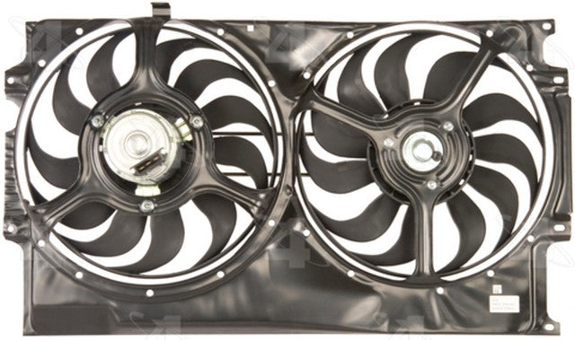 Four Seasons Dual Radiator and Condenser Fan Assembly P/N:76058 Fits: Volkswagen Golf 99-96, Volkswagen Jetta 98-96 - Image 1
