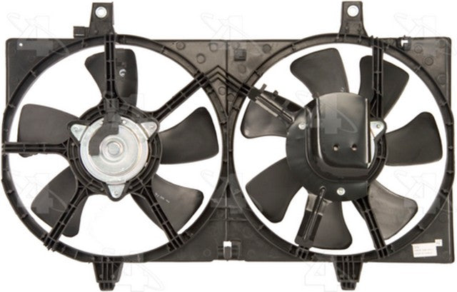 Four Seasons Dual Radiator and Condenser Fan Assembly P/N:76062 Fits: Nissan Sentra 06-03 - Image 1