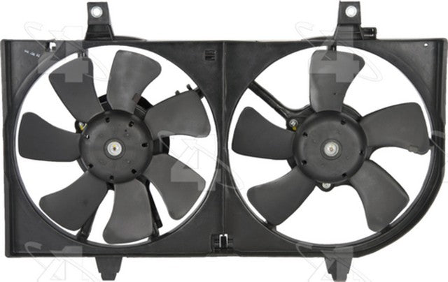 Four Seasons Dual Radiator and Condenser Fan Assembly P/N:76062 Fits: Nissan Sentra 06-03 - Image 2